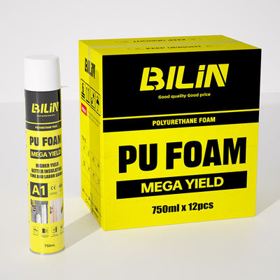 High Yield Expanding Foam Ideal for Gap Filling Sealing Bonding Fast Curing Strong Adhesion Primerless Bonding
