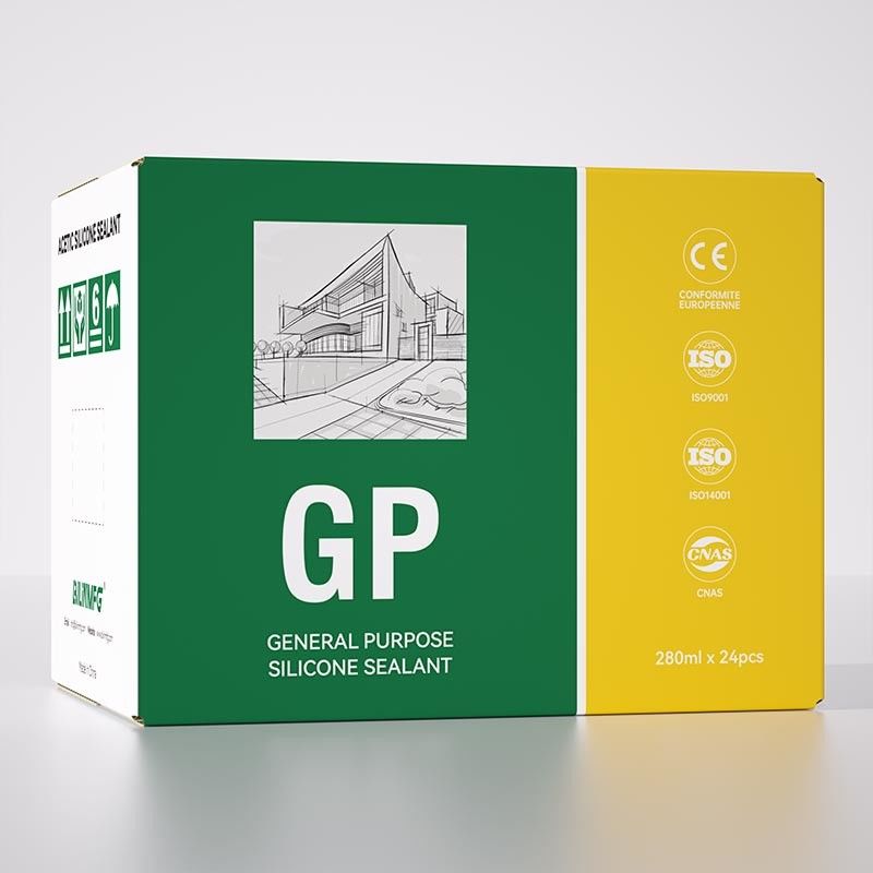 ความยืดหยุ่นสูง รวดเร็ว รักษา ปัจจัยทั่วไป ซิลิโคน Sealant สําหรับหน้าต่างและประตู