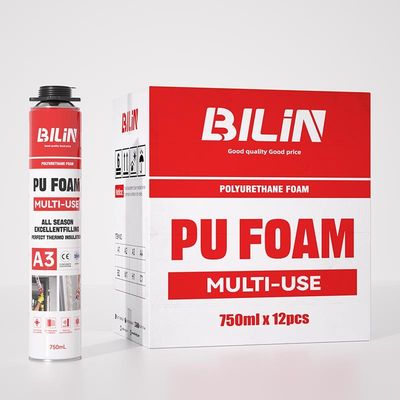 Waterproof Multi Purpose PU Foam Lightweight Sound Insulation Spray Foam