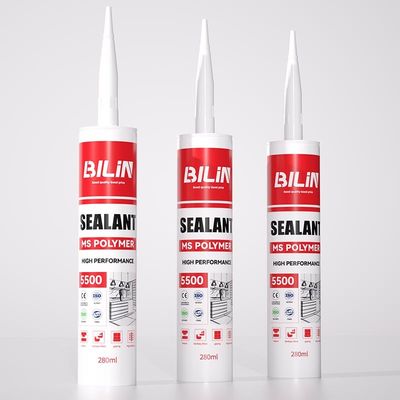 การก่อสร้าง MS Polymer Sealant UV Resistant MS Adhesive Sealant VOC ต่ํา