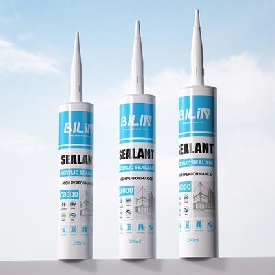 น้ําหนักเบาซิลิโคน แอคริลิค Sealant การประปาไม้และรถยนต์ แอคริลิค Latex Caulk