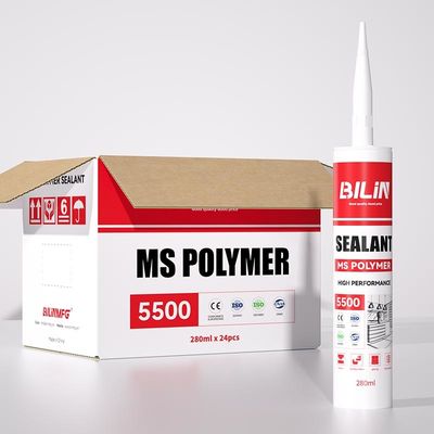 Fast รักษา MS Polymer Sealant Bubble Free Wall Crack Ms Hybrid Polymer สารประปาพอลิเมอร์ที่มีความเร็วสูง