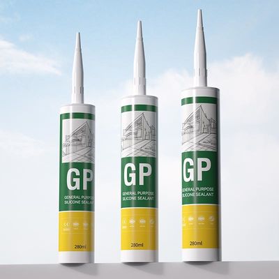 สีสวย ปลาย GP ซิลิโคน Sealant ยาวนาน ฐานน้ํา ซิลิโคน Sealant