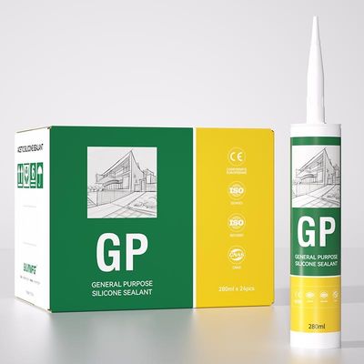 ป้องกันอากาศ GP ซิลิโคนซีแลนท์ใส Antifungal สาธารณูปสงค์สําหรับห้องน้ํา