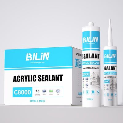 สามารถปรับเปลี่ยนกันน้ํา แอคริลิก Sealant Joint การปรับประทับ การแห้งเร็ว Caulk