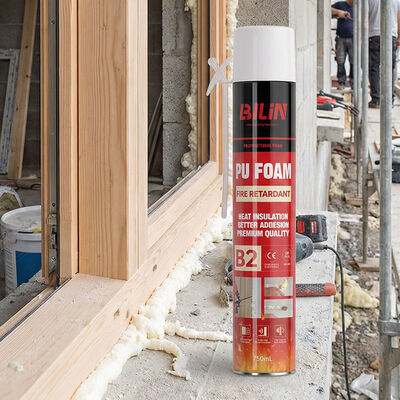 500 มิลลิลิตร 750 มิลลิลิตร B2 ปลอมไฟ โพลียูเรเทนฟอง คู่มือ สับชนิดสําหรับบ้าน DIY ซ่อมแซมรอยแตก