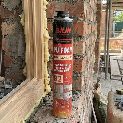 โรงงานขายส่งโดยตรง B1 B2 ผง PU ที่มีเกณฑ์ไฟ ผู้ผลิต OEM เบอร์ส่วนตัว Fireblock Foam Sealant