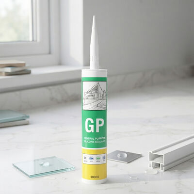 คุณภาพ ซิลิโคนยาแนว GP ประหยัดต้นทุน ยึดเกาะแน่น กันน้ำ สำหรับกระจก โลหะ UPVC โรงงาน